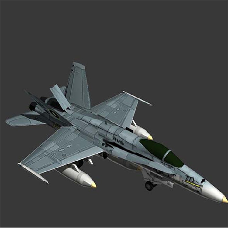 正定3D舰载战斗机模型
